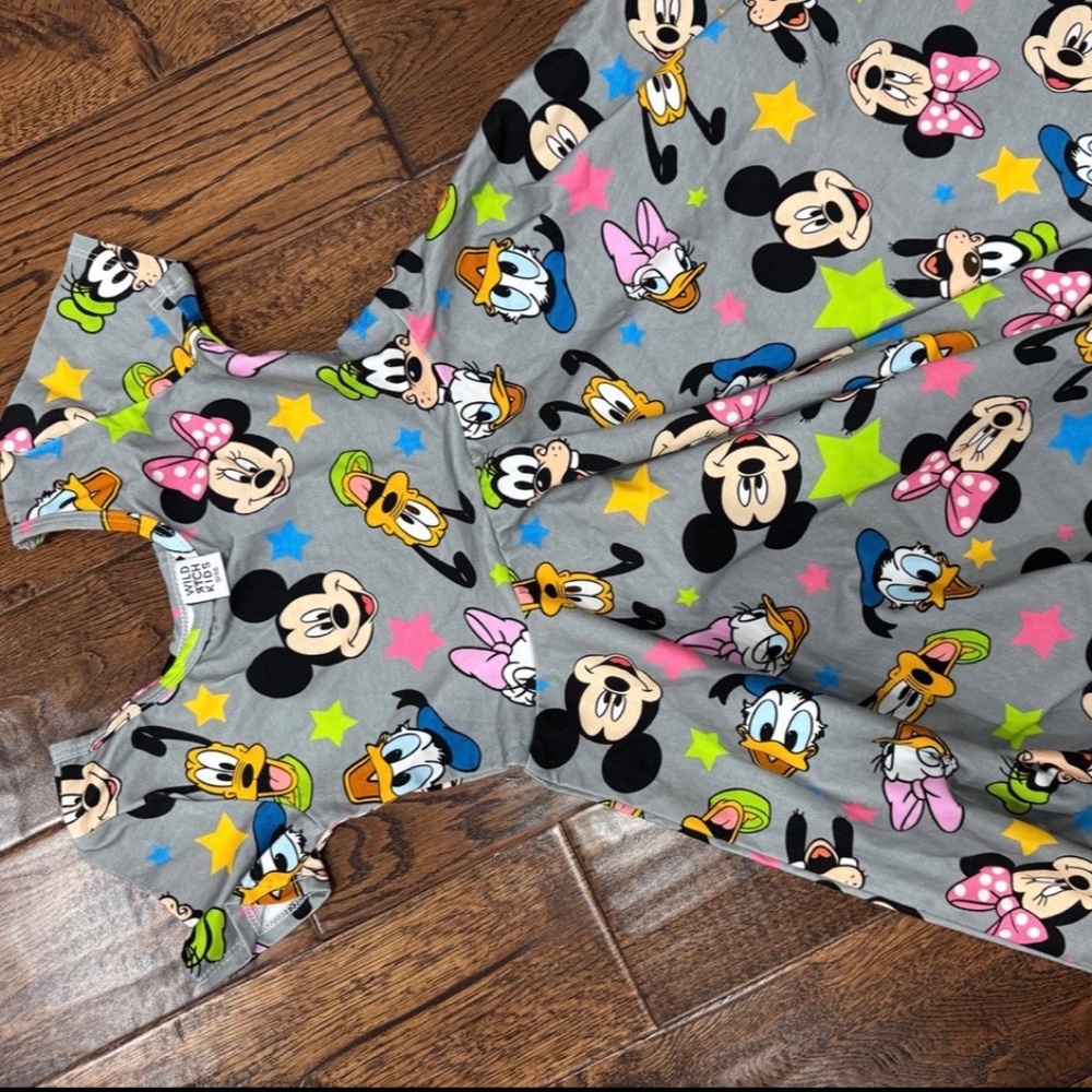 Wild Rich Kids Disney New Twirl Dress Faces 9/10 Girls